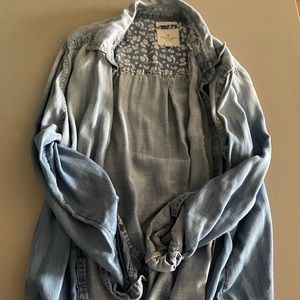 Oversized jean shirt AE